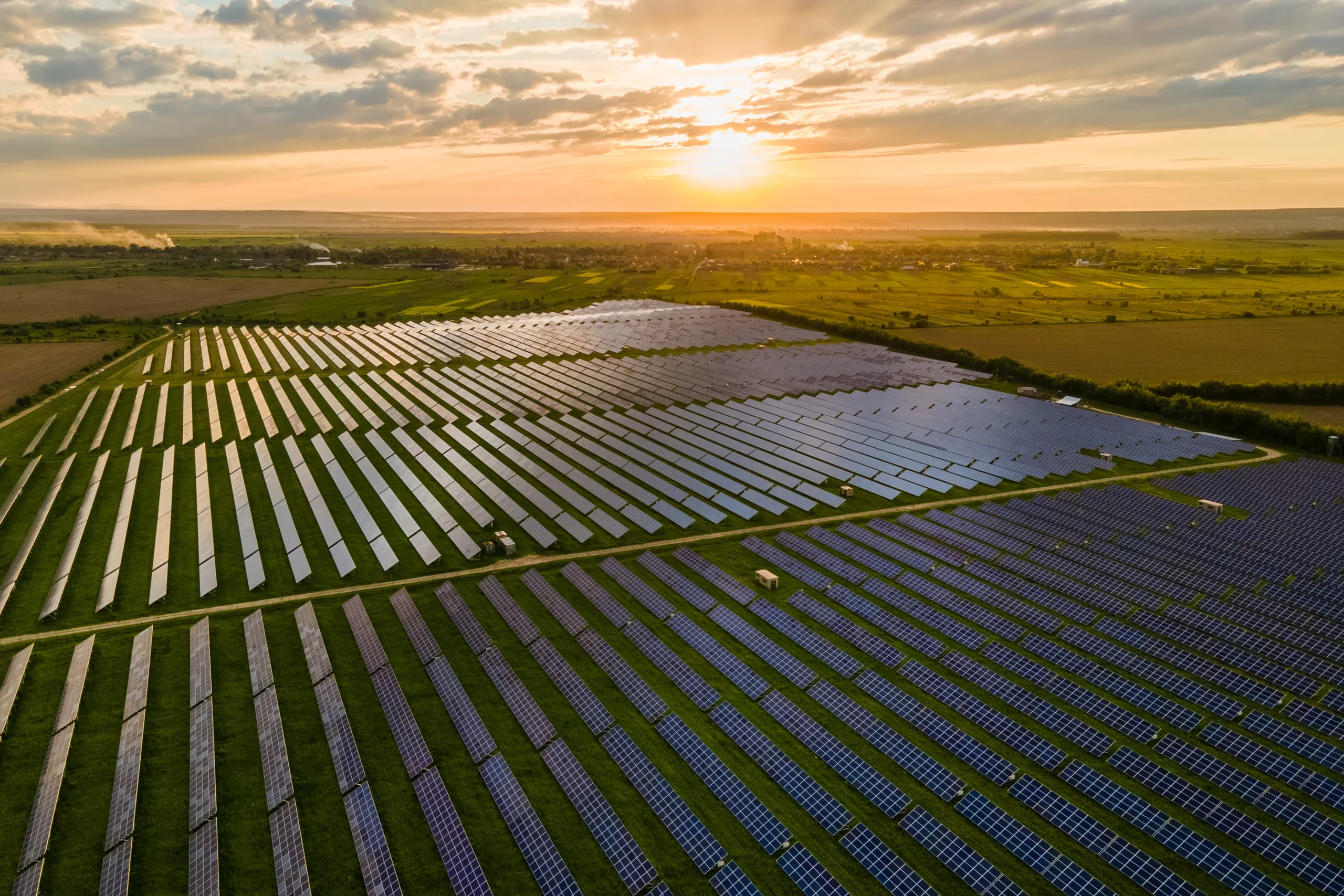 aerial-view-large-sustainable-electrical-power-plant-with-many-rows-solar-panels